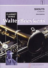 Shouts - for Clarinet solo - pro klarinet